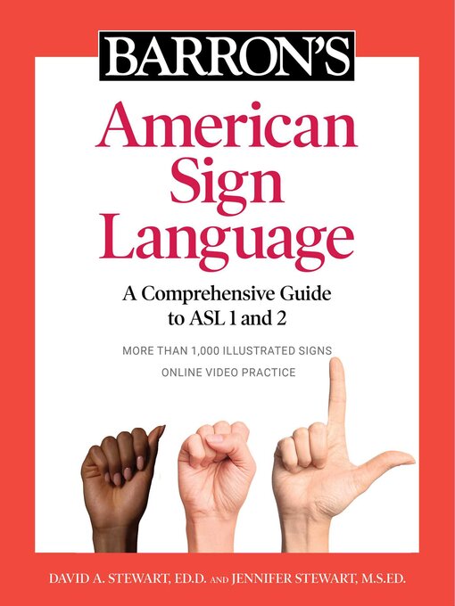 Cover image for Barron's American Sign Language